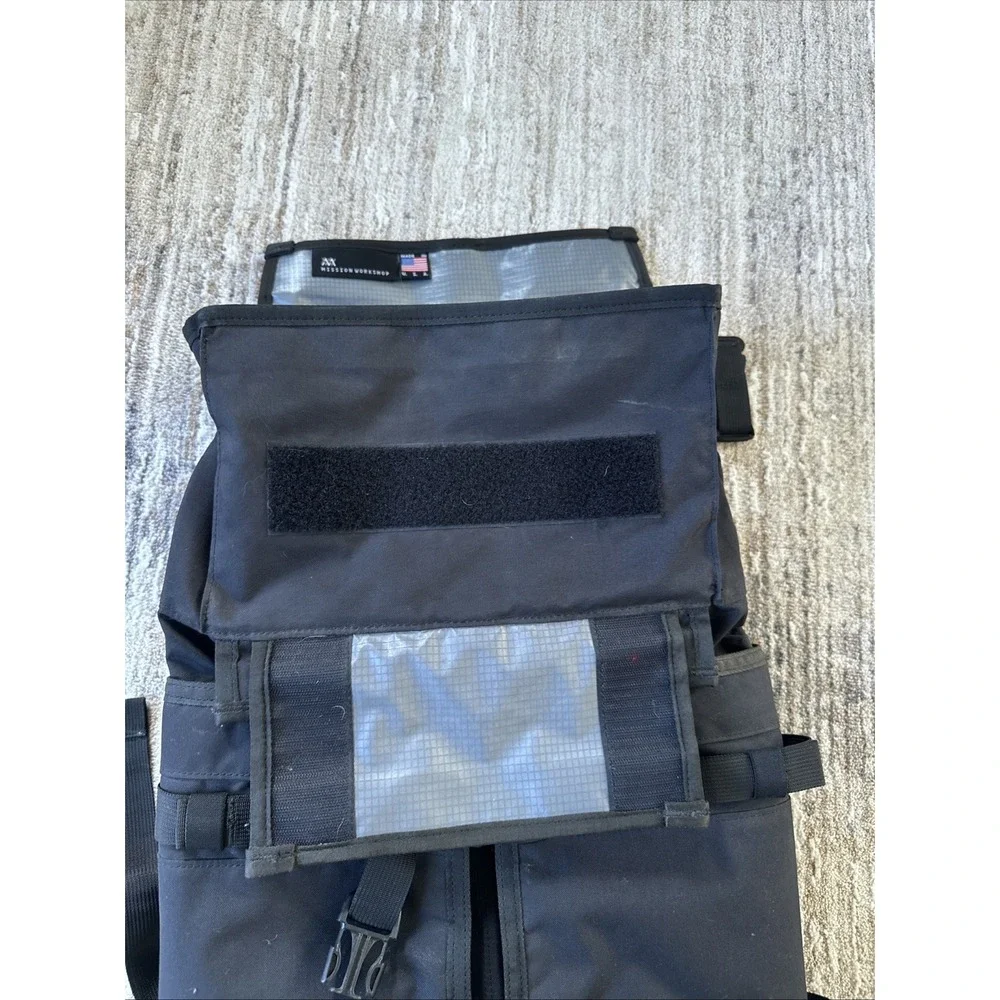Mission Workshop Rhake VX(Black)Weatherproof Laptop Backpack Made In the U.S.A.